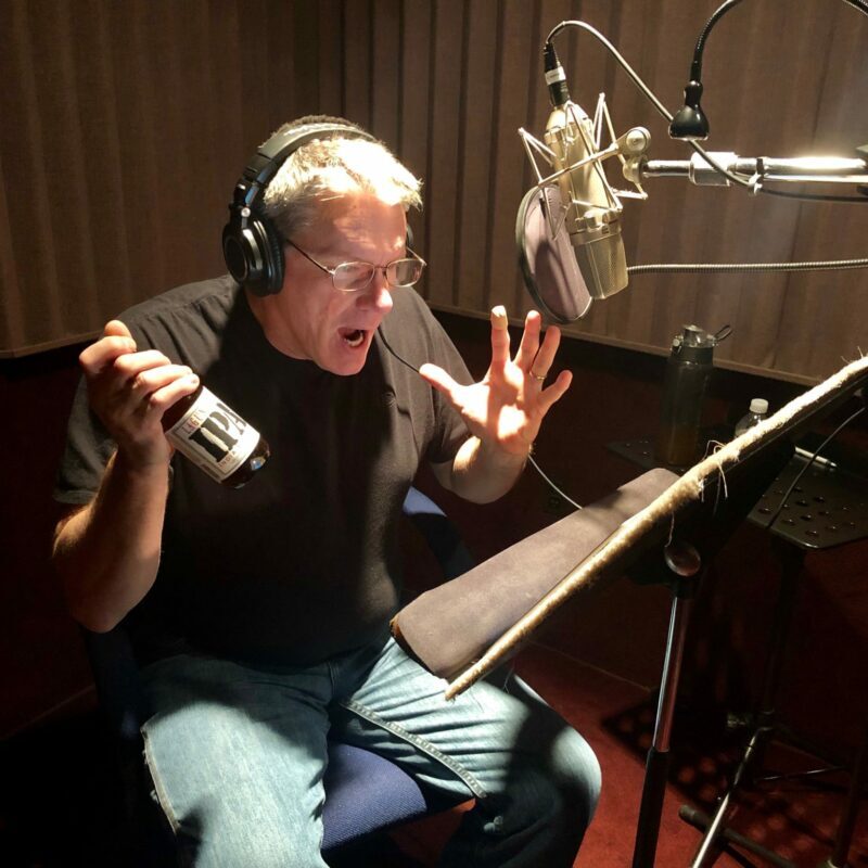 Pete audiobook recording