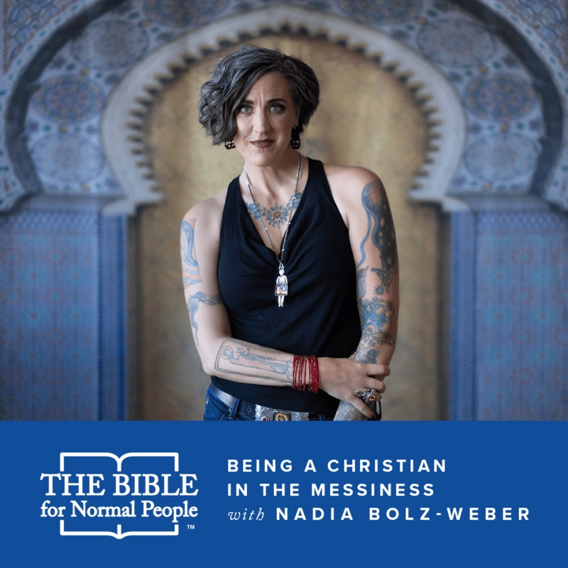 Being a Christian in the Messiness Podcast Image