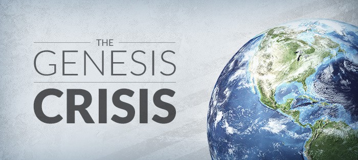 Here’s something new: Genesis is in “crisis” and if you don’t see that you’re “syncretistic”