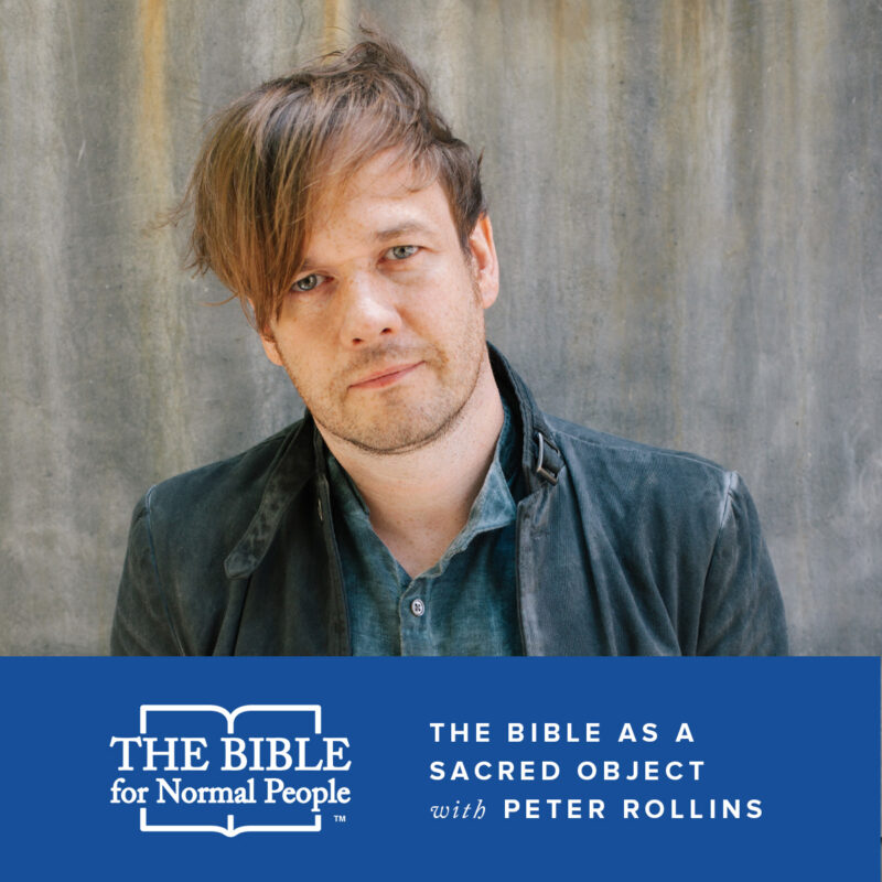 The Bible as a sacred object with Peter Rollins