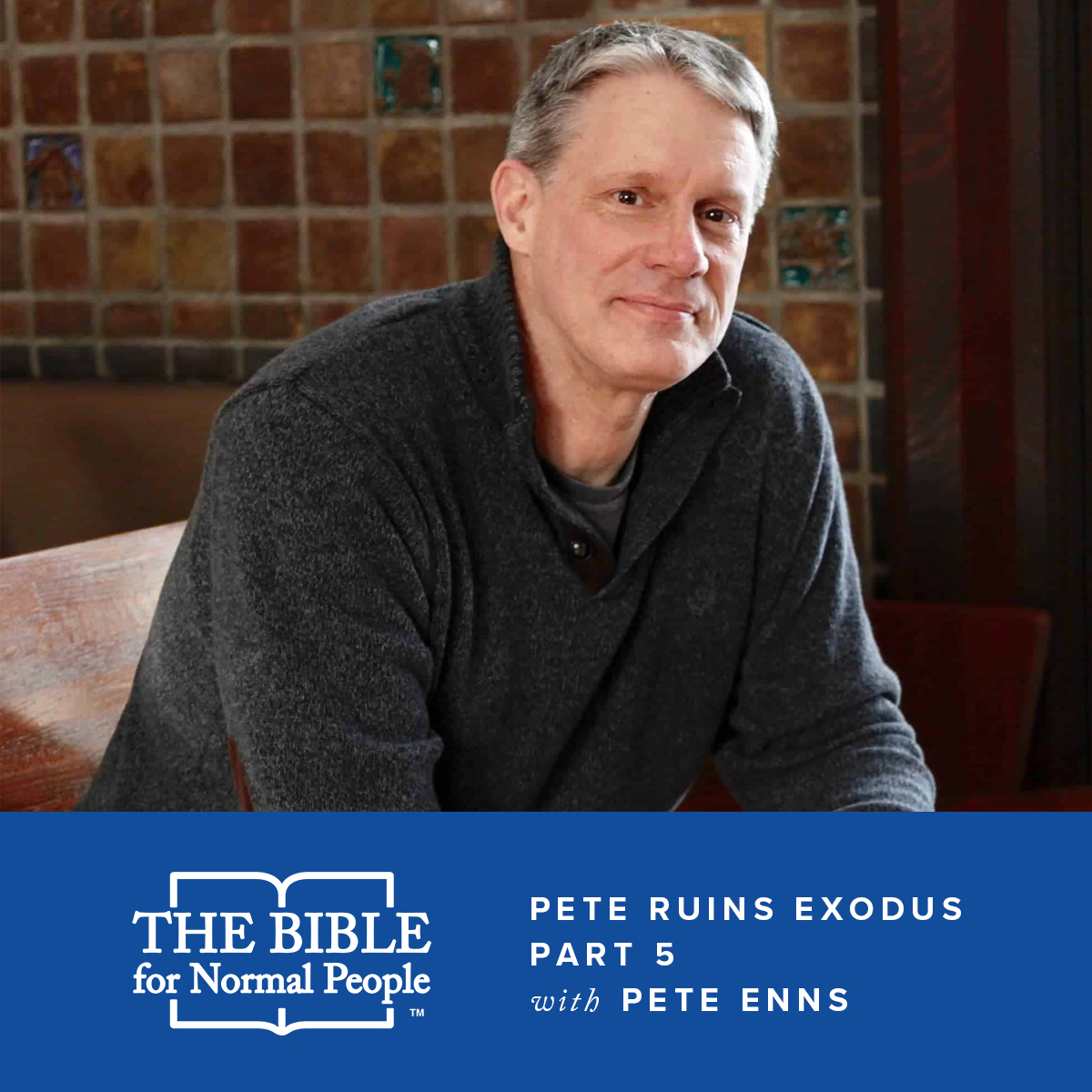 Episode 103: Pete Enns – Pete Ruins Exodus (Part 5)