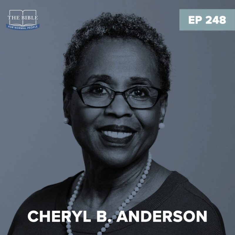 [Bible] Episode 248: Cheryl B. Anderson - The Ethical Impact of Biblical Interpretation (REISSUE) podcast image