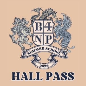 Summer school 2024 hall pass product image